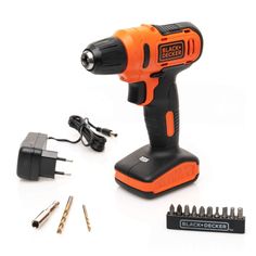 Дрель-шуруповерт аккумуляторная Black & Decker LD12SP-RU