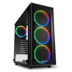 Корпус Sharkoon TG4M RGB чёрный