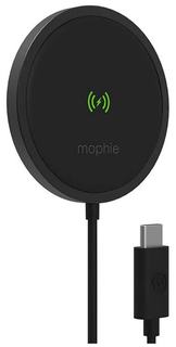 Беспроводное зарядное устройство Mophie Universal Snap+ Wireless Pad черный