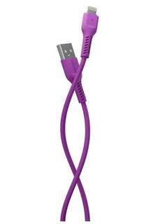 Дата-кабель More choice USB 2.0A для Lightning 8-pin K16i TPE 1м (Purple)