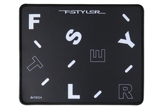 Коврик A4Tech FStyler FP25 черный/белый 250x200x2мм