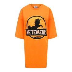 Хлопковая футболка VETEMENTS