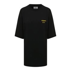 Хлопковая футболка VETEMENTS