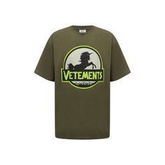 Хлопковая футболка VETEMENTS