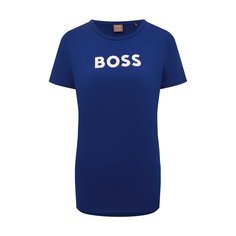 Хлопковая футболка BOSS