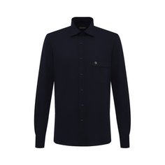 Рубашка из хлопка и кашемира Stefano Ricci