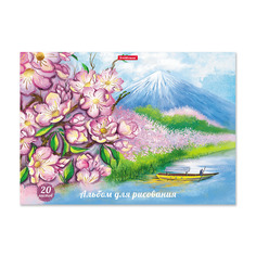 Альбом для рисования на клею Erich Krause Цветущая Япония А4 20 листов