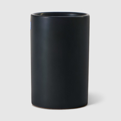Стакан для зубных щёток Wenko Sanitary Polaris чёрный (24013100)