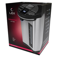 Термопоты термопот LEX LXTP3610 1450Вт 5,0л серебристый