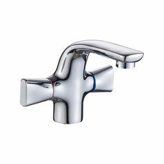 Смеситель для раковины, Gota Rocio, Palma, с кран-буксой, хром, 071010-GOTA