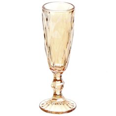 Бокал для шампанского, 180 мл, стекло, Мёд, Y4-5415