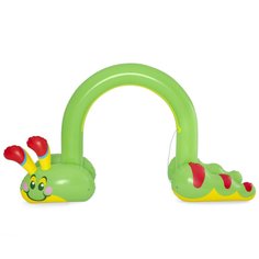 Игровой центр 338х110х188 см, Jumbo Caterpillar, разбрызгиватель надувной, от 2 лет, Bestway, 52398