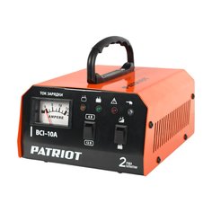 Зарядное устройство Patriot, BCI-10A, 400 В, 10 А, WET, AGM, GEL, 650303410 Патриот