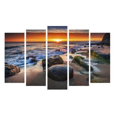 Картина модульная, 125х80 см, 5 модулей, X-263H
