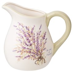 Кувшин керамика, 1.15 л, Душа Прованса, 358-2048, 18х13х16.5 см Agness