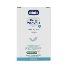 Мыло Baby Moments 100 МЛ Chicco
