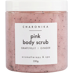 Скраб соляной Pink body scrub 50 МЛ Charonika