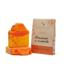 Мыло ручной работы "Апельсин и Клюква" 85 МЛ Innula