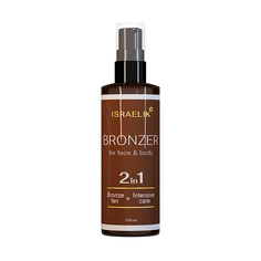 Крем-автозагар для лица и тела 2 в 1 Bronzer 2 in 1 100 МЛ Israelik