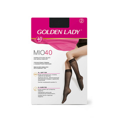 Гольфы 40 den MIO Nero Golden Lady