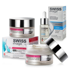 Набор средств по уходу за лицом "Интенсивное увлажнение" 26 + (ночной крем в подарок) Swiss Image