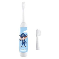 Электрическая зубная щетка, голубая Chicco