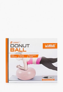Мяч гимнастический Liveup DONUT BALL, 55 см