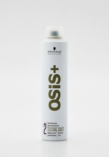 Спрей для волос Schwarzkopf Professional сухой OSIS+ средней фиксации, texture craft, 300 мл.