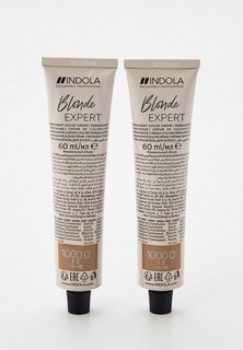 Краска для волос Indola BLOND EXPERT HIGHLIFT для окрашивания волос INDOLA 1000.0 блондин натуральный, 60 мл x 2 шт.