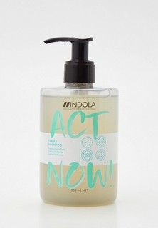 Шампунь Indola ACT NOW! для очищения волос
