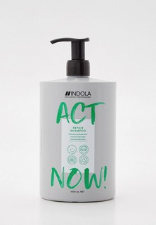 Шампунь Indola ACT NOW! для восстановления волос, 1000 мл.