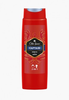 Гель для душа Old Spice + шампунь 2в1 Кэпитэн, 250 мл