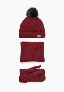 Шапка, снуд и варежки Jagga 