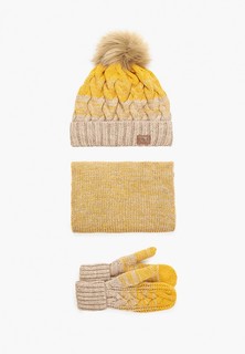 Шапка, снуд и варежки Jagga 