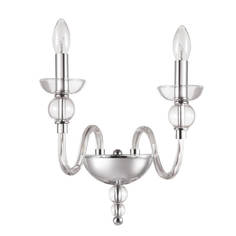 Светильник Бра Ideal Lux Doge AP2 Trasparente 044392