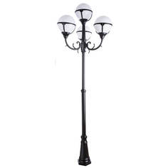 Светильник Садово-парковый светильник Arte Lamp Monaco A1497PA-4BK