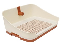 Туалет ZooOne для собак 51х38х21cm р.S Brown P301-02