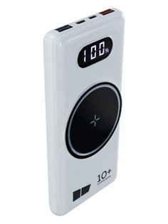 Внешний аккумулятор More Choice Power Bank Smart PB70S-10 10000mAh White 4627151197791