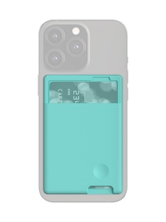 Чехол Axxa с функцией держателя карт Light Green 4734