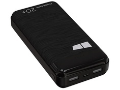 Внешний аккумулятор More Choice Power Bank PB33-20 20000mAh Black 4627151193786