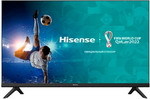 LED телевизор HISENSE 43 43A5730FA Smart Frameless черный