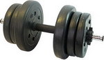 Гантеля Lite Weights 10 кг черный 3103 CD