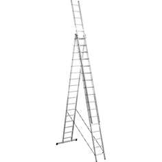 Алюминиевая трехсекционная лестница UFUK