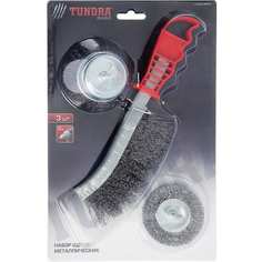 Набор щеток металлических для дрели TUNDRA