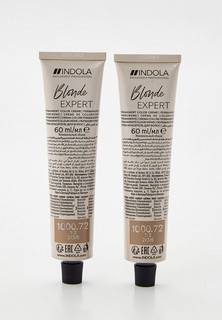 Краска для волос Indola BLOND EXPERT HIGHLIFT для окрашивания волос INDOLA 1000.72 специальный блондин фиолетовый перламутровый 60 мл x 2 шт.