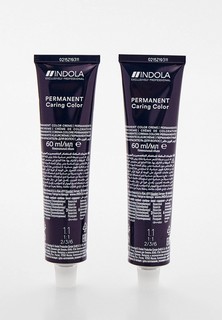 Краска для волос Indola NATURAL & ESSENTIALS для окрашивания INDOLA 1.1 черный пепельный, 60 мл x 2 шт.