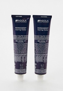 Краска для волос Indola NATURAL & ESSENTIALS для окрашивания волос INDOLA 9.2 блондин перламутровый, 60 мл x 2 шт.