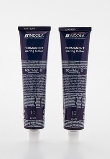 Краска для волос Indola NATURAL & ESSENTIALS для окрашивания волос INDOLA 1.0 черный 60 мл x 2 шт.