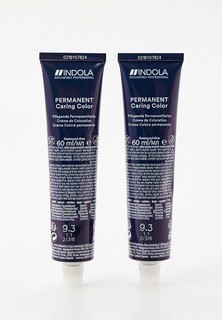 Краска для волос Indola NATURAL & ESSENTIALS для окрашивания волос INDOLA 9.3 блондин золотистый, 60 мл x 2 шт.