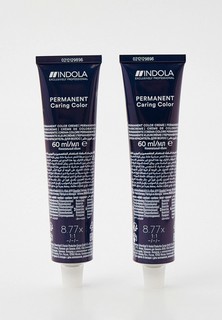 Краска для волос Indola RED & FASHION для окрашивания волос INDOLA 8.77х светлый русый фиолетовый экстра, 60 мл x 2 шт.